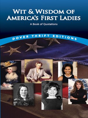 cover image of Wit and Wisdom of America's First Ladies